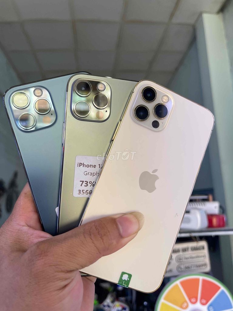 iPhone 12 Pro 256GB Vàng Đã dùng. Mua bán Điện thoại tại Thị xã An Nhơn Bình Định được đăng bởi  Đạt Apple hình 1