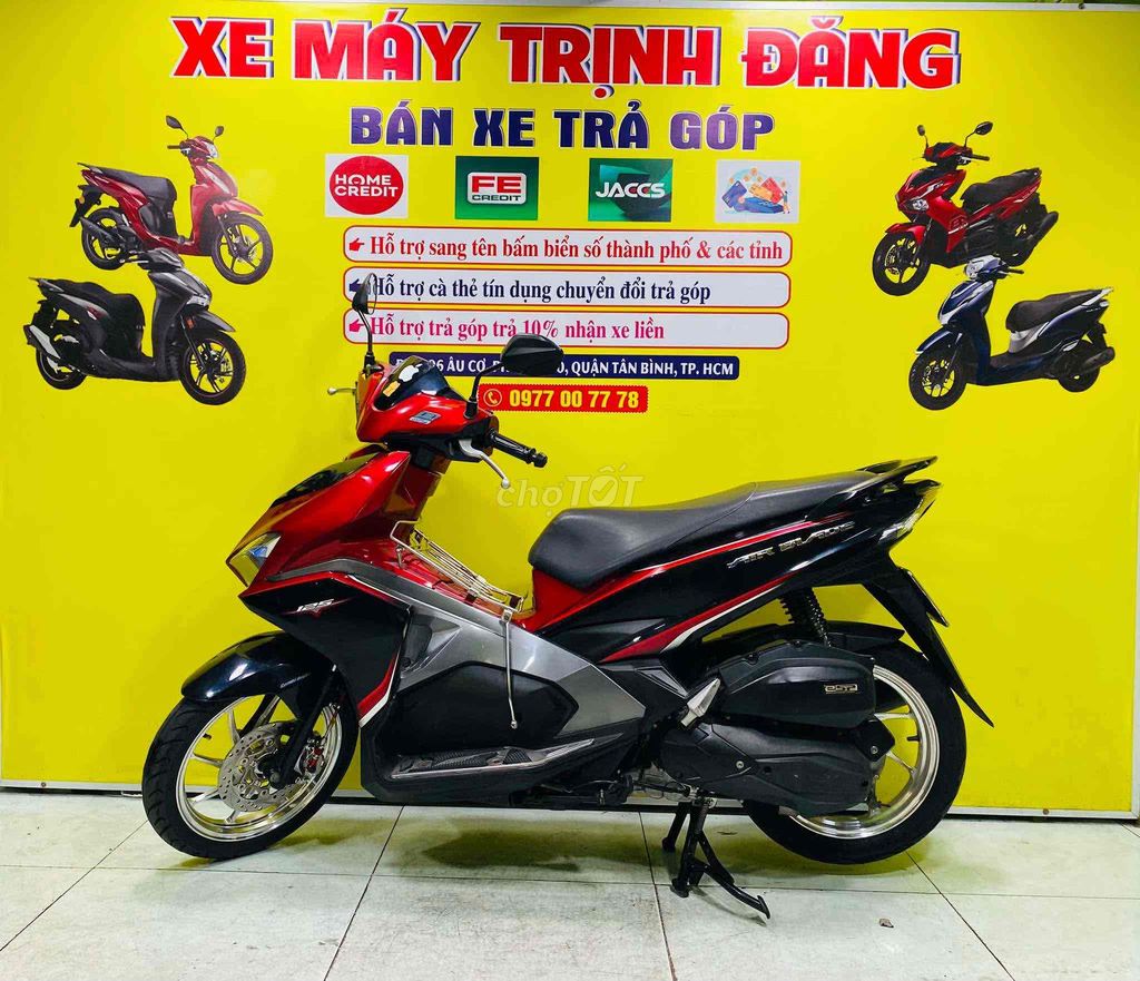 ✅honda air blade 2017 khoá Mk góp trả 30% nhận cv✅. Mua bán Xe máy tại Quận Tân Bình Tp Hồ Chí Minh được đăng bởi XE MÁY TRỊNH ĐĂNG hình 1