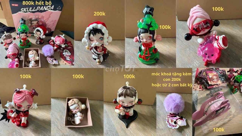 Đồ chơi mô hình SkullPanda TPHCM