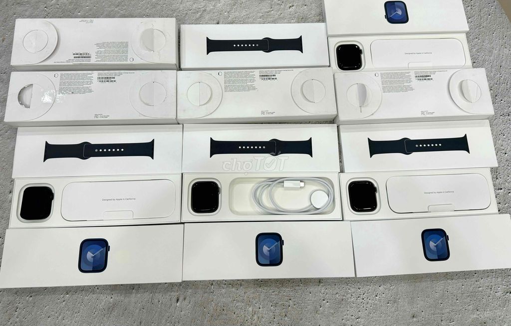 Apple wacth Sr9 45 nhôm midnight đen openbox cbh