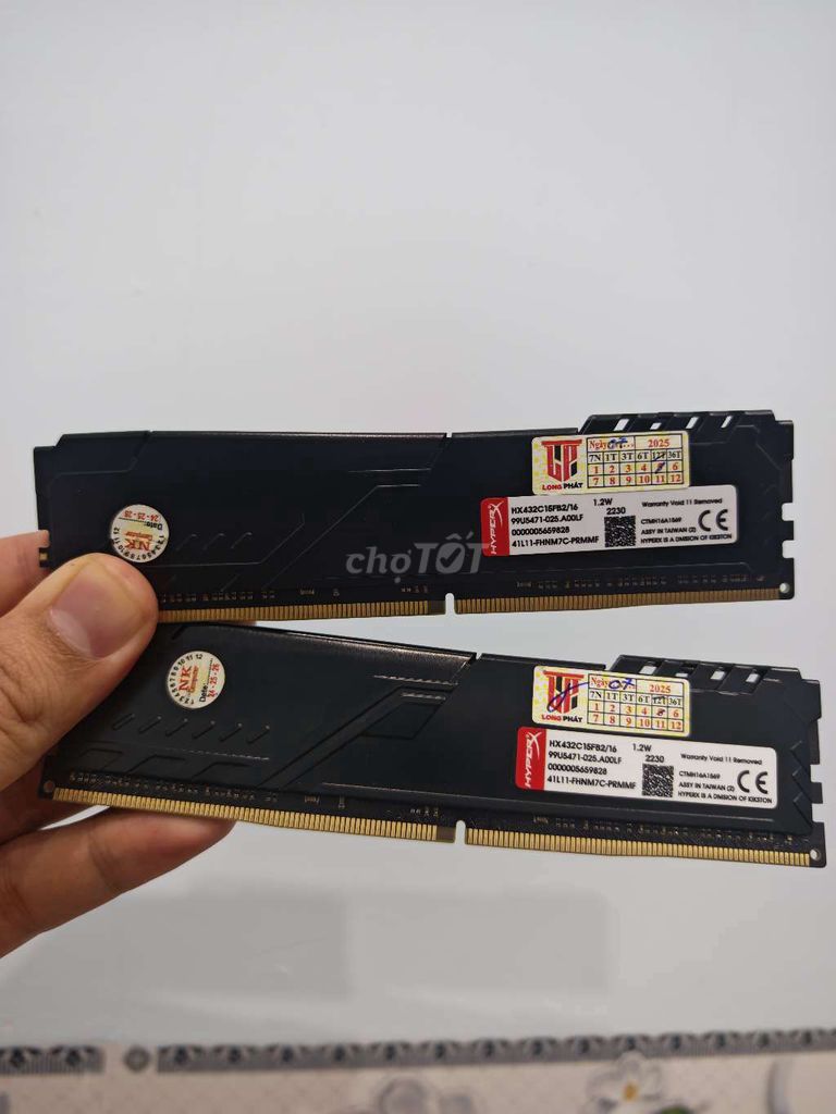 RAM Kingston Fury Beast 16GB DDR4. Mua bán Linh kiện (RAM, Card...) tại Huyện Hòa Thành Tây Ninh được đăng bởi Trọng Tài hình 1