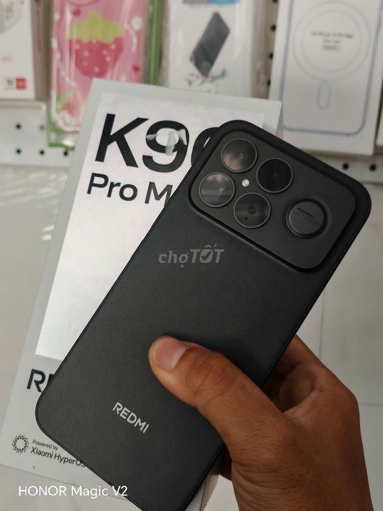Xiaomi Redmi K90 Pro Max Đen. Mua bán Điện thoại tại Thành phố Long Xuyên An Giang được đăng bởi Bơ Store  Điện thoại xách tay hình 1