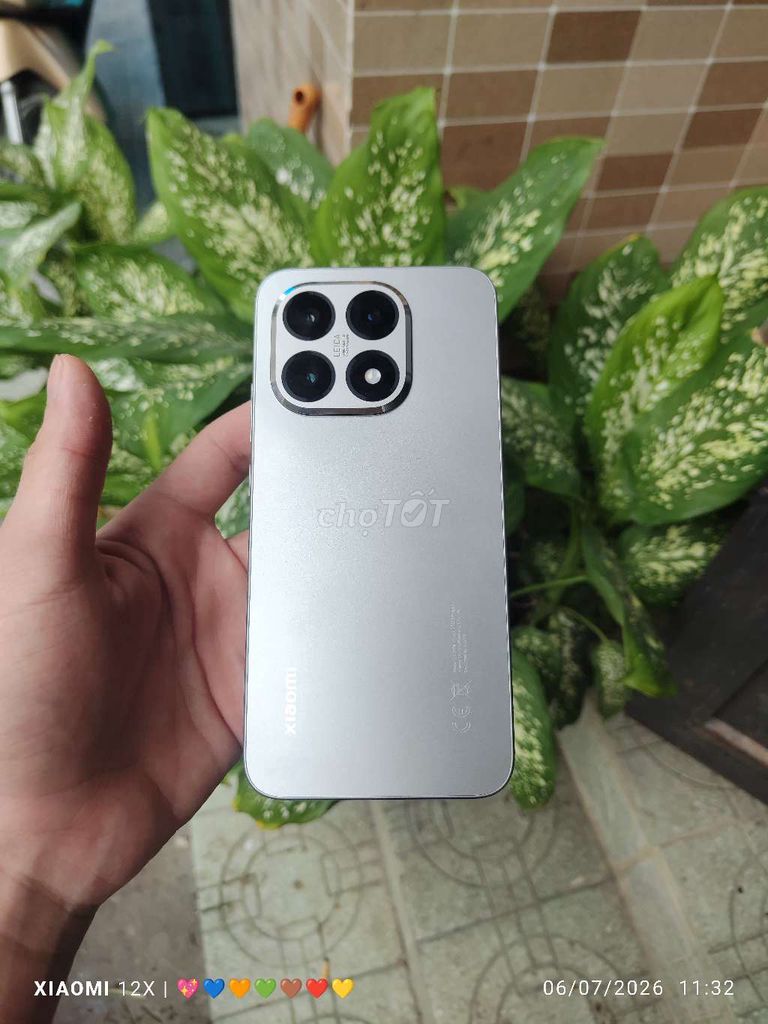 Xiaomi 15T 12GB/256GB Bạc Đã sử dụng. Mua bán Điện thoại tại Thành phố Huế Thừa Thiên Huế được đăng bởi A Bảy hình 1