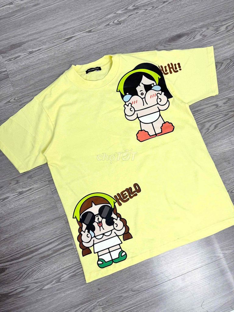Áo thun unisex vải thun trẻ trung. Mua bán Quần áo tại Huyện Hóc Môn Tp Hồ Chí Minh được đăng bởi Mỹ Phượng hình 1