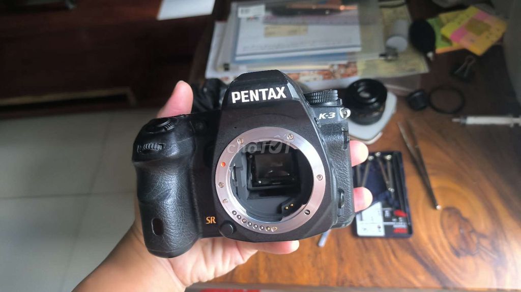 Máy ảnh Pentax K3 dslr (phụ kiện zin kèm theo)