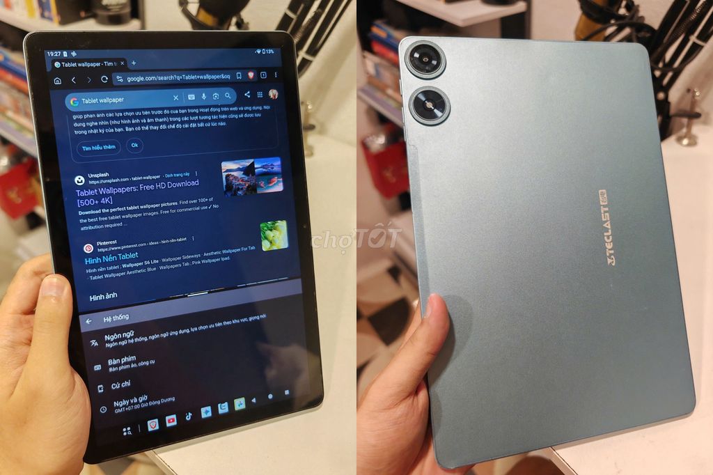Teclast P50 8GB/128GB 11inch 2SIM Xanh dương. Mua bán Máy tính bảng tại Quận Hoàng Mai Hà Nội được đăng bởi Nguyễn Trung Kiên hình 1