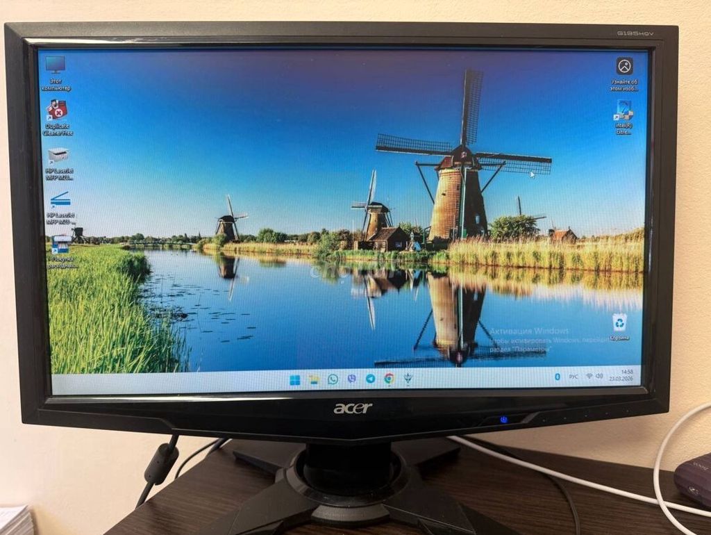 Màn hình Acer 19 inch đã sử dụng.. Mua bán Phụ kiện (Màn hình, Chuột...) tại Quận Tây Hồ Hà Nội được đăng bởi MayTinhGiaReHaNoi hình 1
