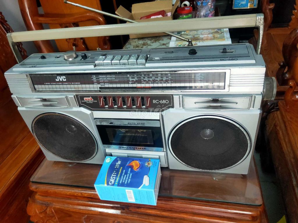 Cassette JVC 680 ZIN CHẠY TỐT