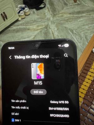Samsung Galaxy M15 5G 128GB Xám