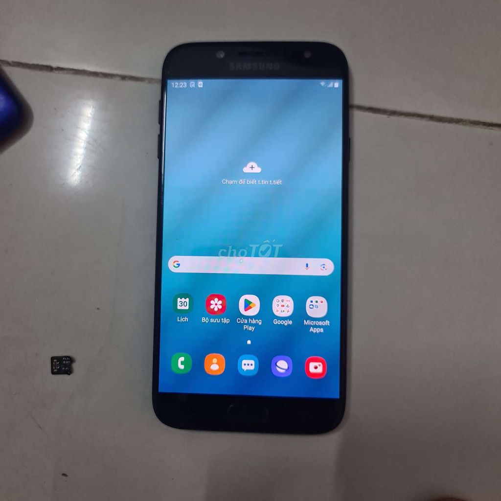 Samsung Galaxy J7 Pro Đen màn zin amoled. Mua bán Điện thoại tại Thành phố Thuận An Bình Dương được đăng bởi Lê phát dũng hình 1