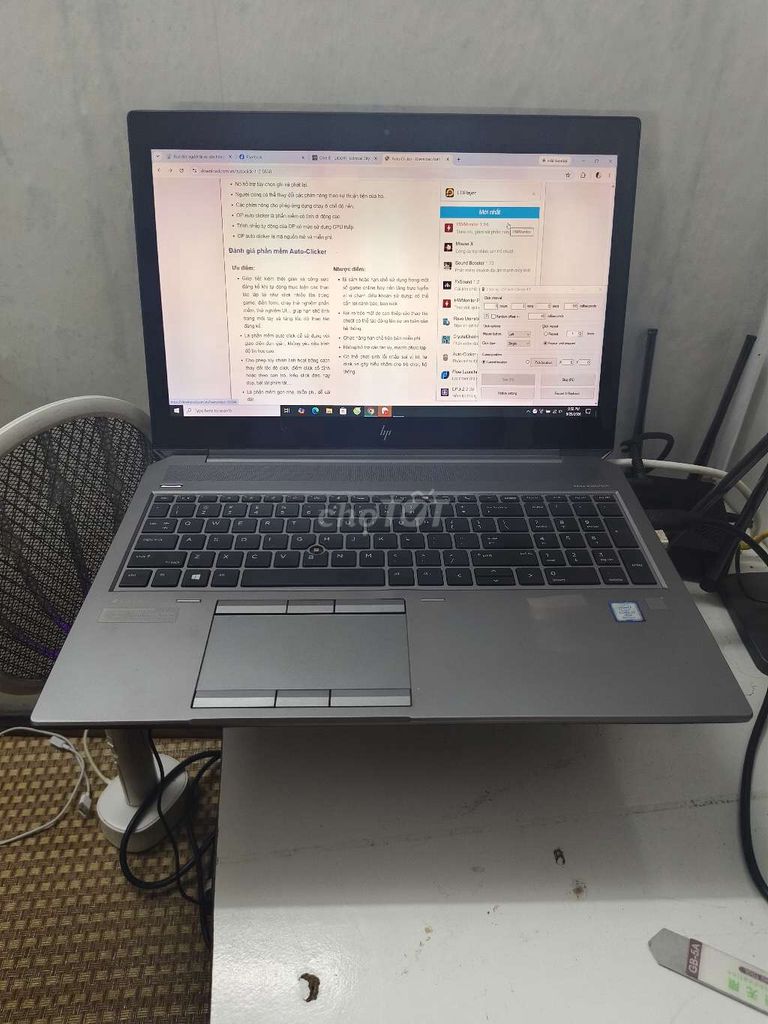 HP Zbook 15 G5 i7 16GB SSD 256GB P2000 Xám. Mua bán Laptop tại Quận Hoàng Mai Hà Nội được đăng bởi Trường Giang hình 1