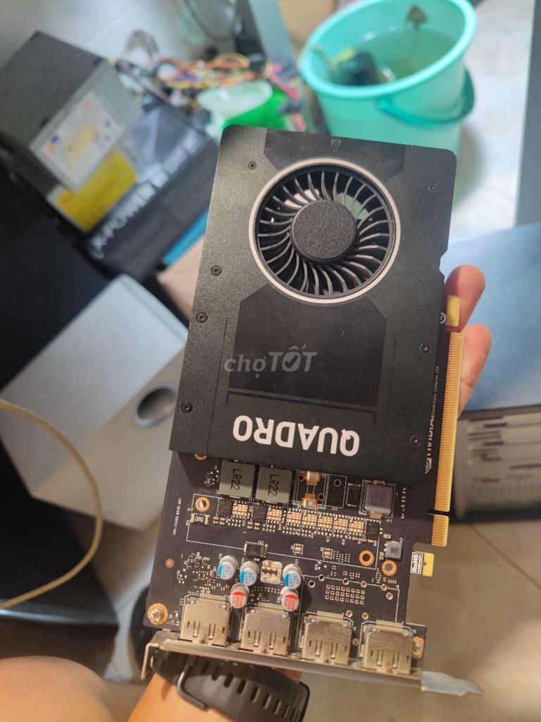 Card đồ họa NVIDIA Quadro P2200 5GB. Mua bán Linh kiện (RAM, Card...) tại Huyện Nhà Bè Tp Hồ Chí Minh được đăng bởi Trần Minh Tiến hình 1