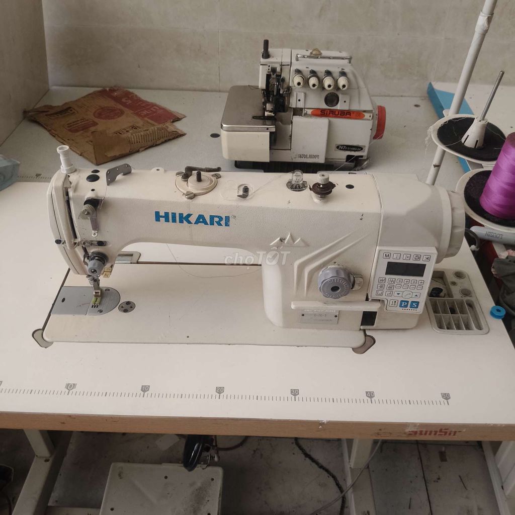 Máy may Hikari 747F-514M2-24 Trắng. Mua bán Đồ chuyên dụng, Giống nuôi trồng tại Huyện Bình Chánh Tp Hồ Chí Minh được đăng bởi cảm ơn bạn đã xem tin hình 1