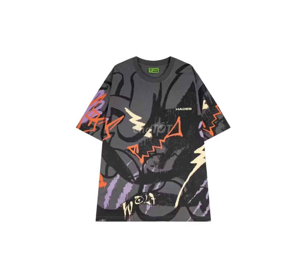Áo thun Hades Unisex tay lỡ đen Cotton XL. Mua bán Quần áo tại Quận Nam Từ Liêm Hà Nội được đăng bởi Minh Tuệ hình 1