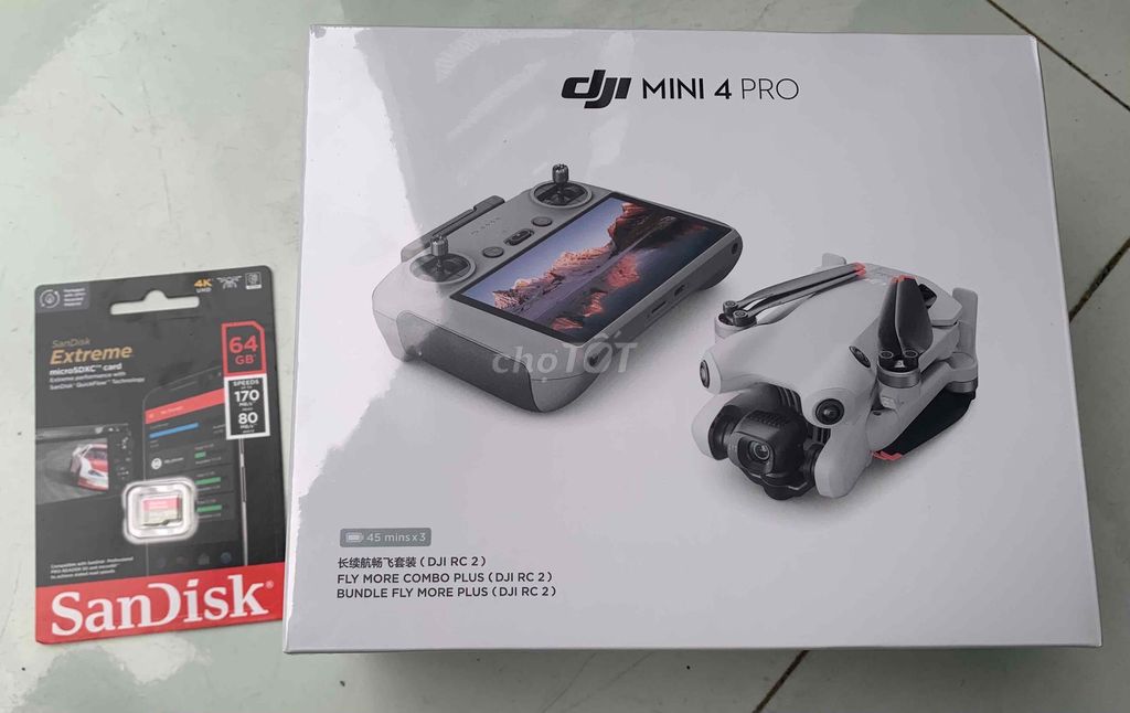 DJI Mini 4 Pro Combo 3 Pin Plus