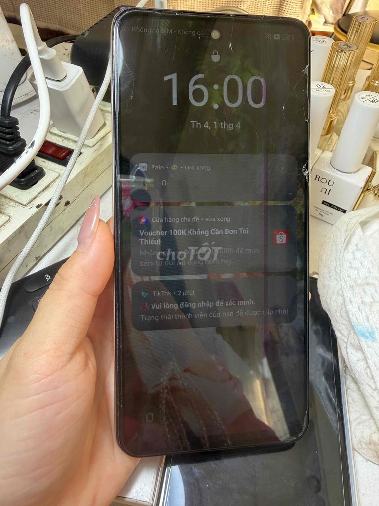 Realme C55 Trắng Hư màn hình. Mua bán Điện thoại tại Quận Gò Vấp Tp Hồ Chí Minh được đăng bởi Nhàn hình 1