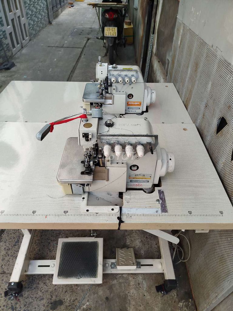 Máy vắt sổ Siruba 5 chỉ Đời mới. Mua bán Đồ chuyên dụng, Giống nuôi trồng tại Huyện Hóc Môn Tp Hồ Chí Minh được đăng bởi Máy May Nguyên Vũ hình 1