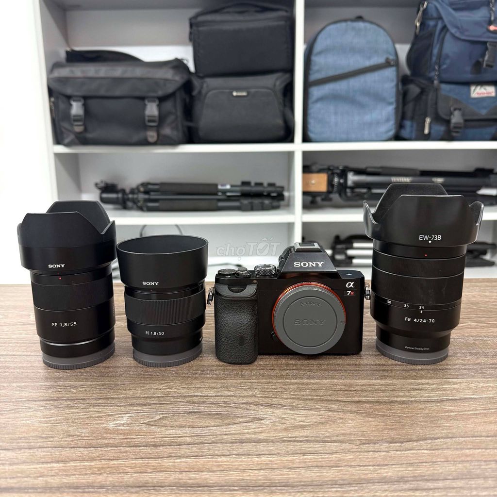 Sony A7R1 & 55 F1.8 CZ & 24-70 F4 CZ & 50 F1.8 FE. Mua bán Máy ảnh, Máy quay tại Quận Thanh Xuân Hà Nội được đăng bởi Máy Ảnh Nguyễn Cường hình 1