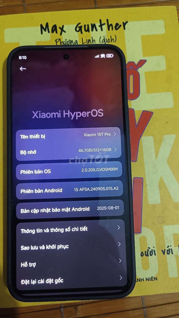 Xiaomi 15T Pro 512 GB. Mua bán Điện thoại tại Quận Tân Phú Tp Hồ Chí Minh được đăng bởi VIệt Nguyễn hình 1