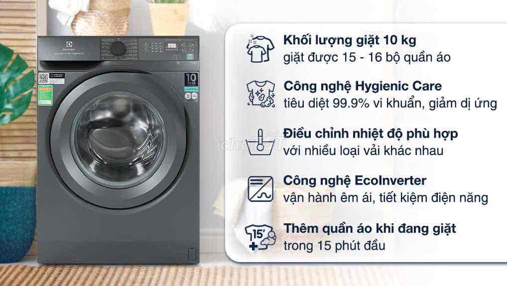 Máy giặt Electrolux UltimateCare 300 Inverter 10 k