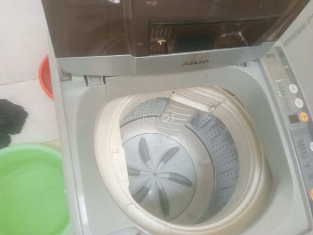 Máy giặt Sanyo 7.2kg Xám Đã sử dụng. Mua bán Máy giặt tại Thành phố Cà Mau Cà Mau được đăng bởi Kim ngân hình 1