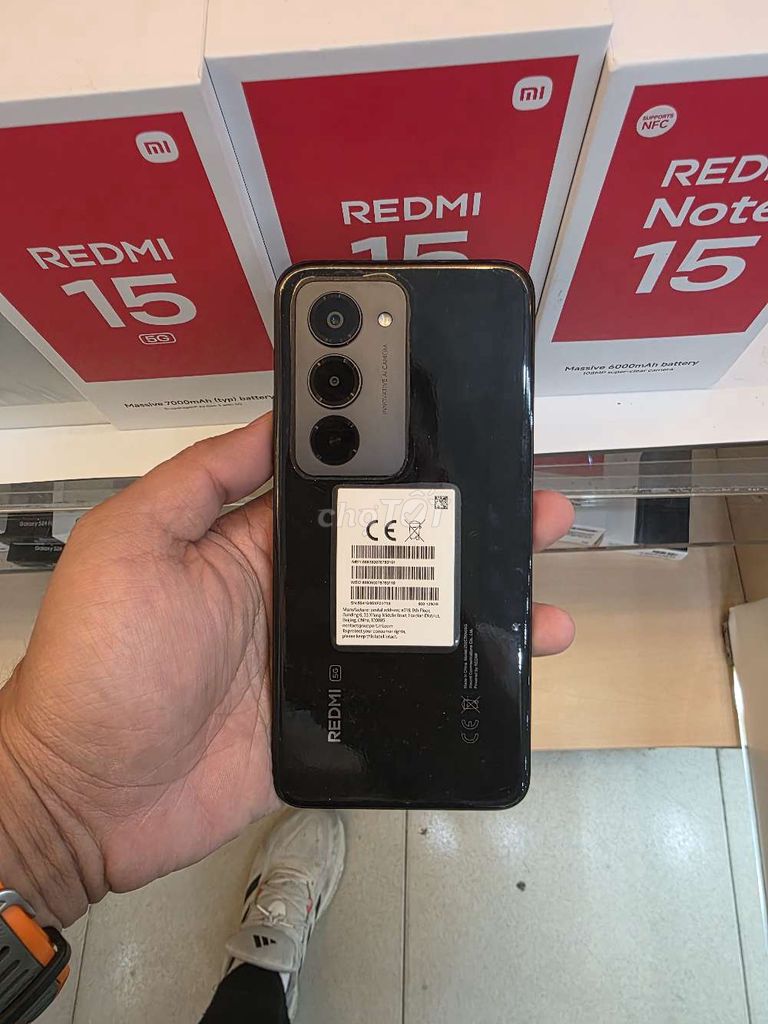 Xiaomi Redmi 15 Đen. Mua bán Điện thoại tại Thành phố Tây Ninh Tây Ninh được đăng bởi Minh Tân hình 1