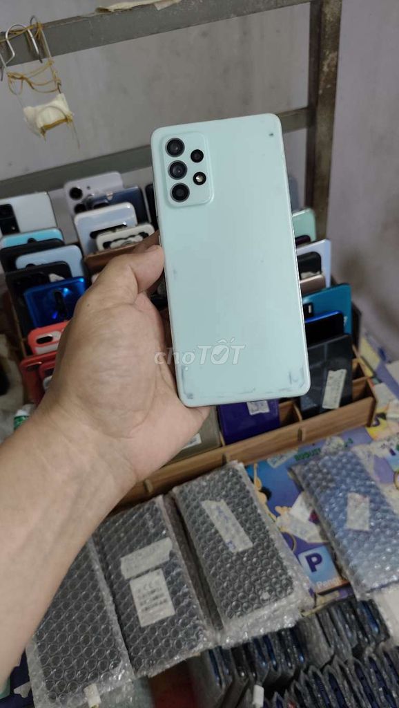 Samsung A52, ram 8gb, 128gb, pin 5000. Mua bán Điện thoại tại Quận Gò Vấp Tp Hồ Chí Minh được đăng bởi A LONG   nhận thanh toán THẺ TÍN DỤNG hình 1