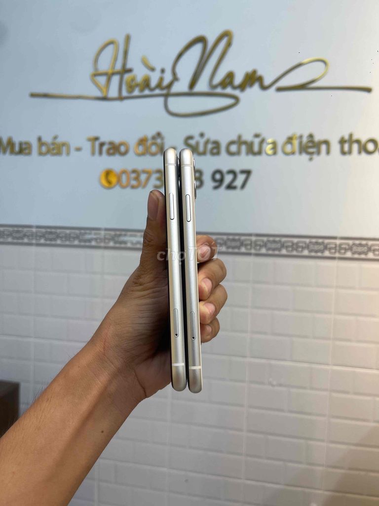 iPhone 11 64GB Bạc Đã sử dụng. Mua bán Điện thoại tại Huyện Càng Long Trà Vinh được đăng bởi Nam Galaxy  hình 1