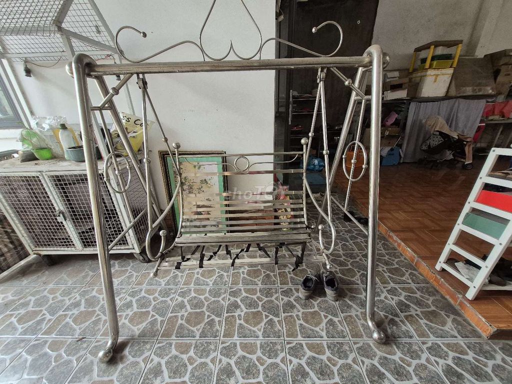 Xích đu Inox. Mua bán Nội thất, đồ gia dụng khác tại Thành phố Dĩ An Bình Dương được đăng bởi Thanh Trúc hình 1