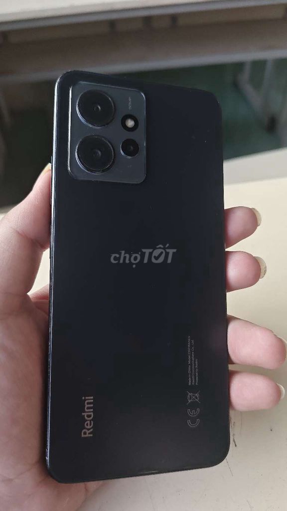 Xiaomi Redmi Note 12 128GB Đen. Mua bán Điện thoại tại Thành phố Rạch Giá Kiên Giang được đăng bởi phuj hình 1