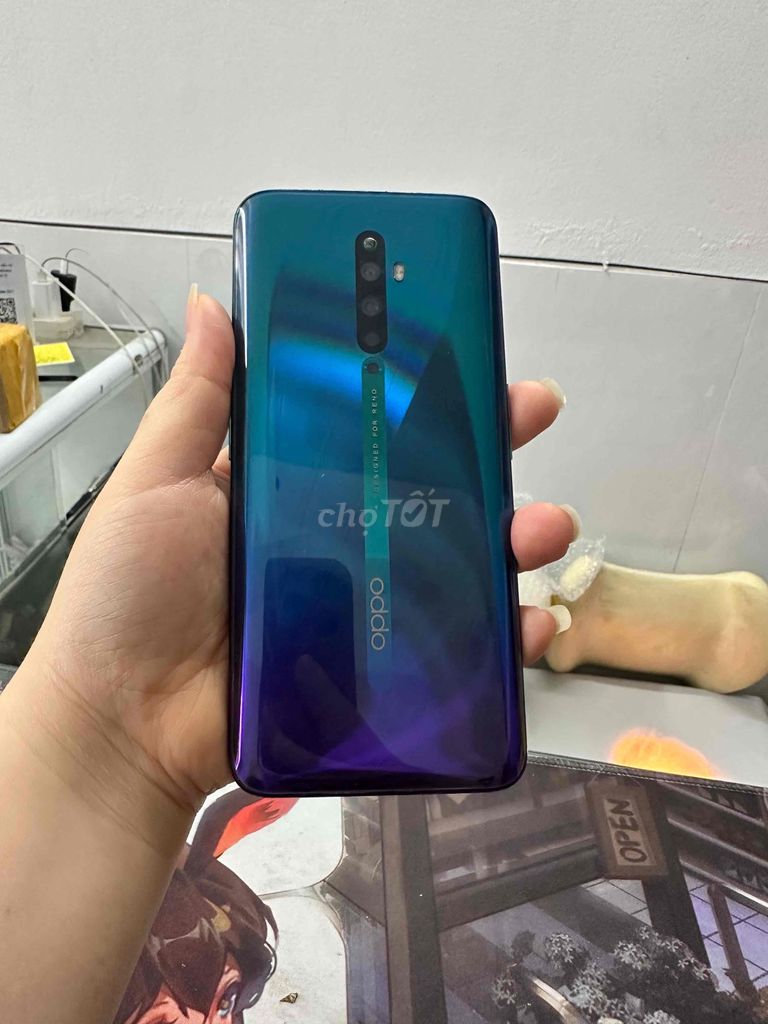 OPPO Reno2 F 128GB Xanh tím. Mua bán Điện thoại tại Quận Hoàng Mai Hà Nội được đăng bởi Phương Mai hình 1
