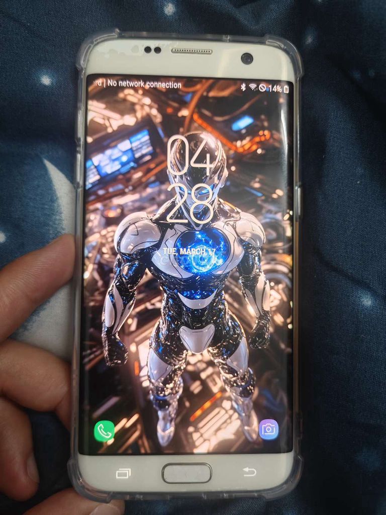 Samsung S7 Edge 32GB Trắng. Mua bán Điện thoại tại Huyện Hoài Đức Hà Nội được đăng bởi Trương Đức Anh hình 1