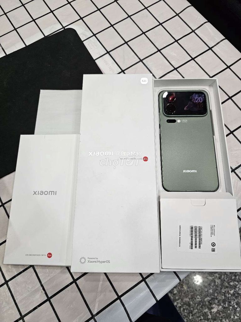 XIAOMI 17 PRO MAX FBOX BẢN 16G/1TB KEN 100% VIP. Mua bán Điện thoại tại Quận Tân Phú Tp Hồ Chí Minh được đăng bởi Ngô Minh Mobile  hình 1