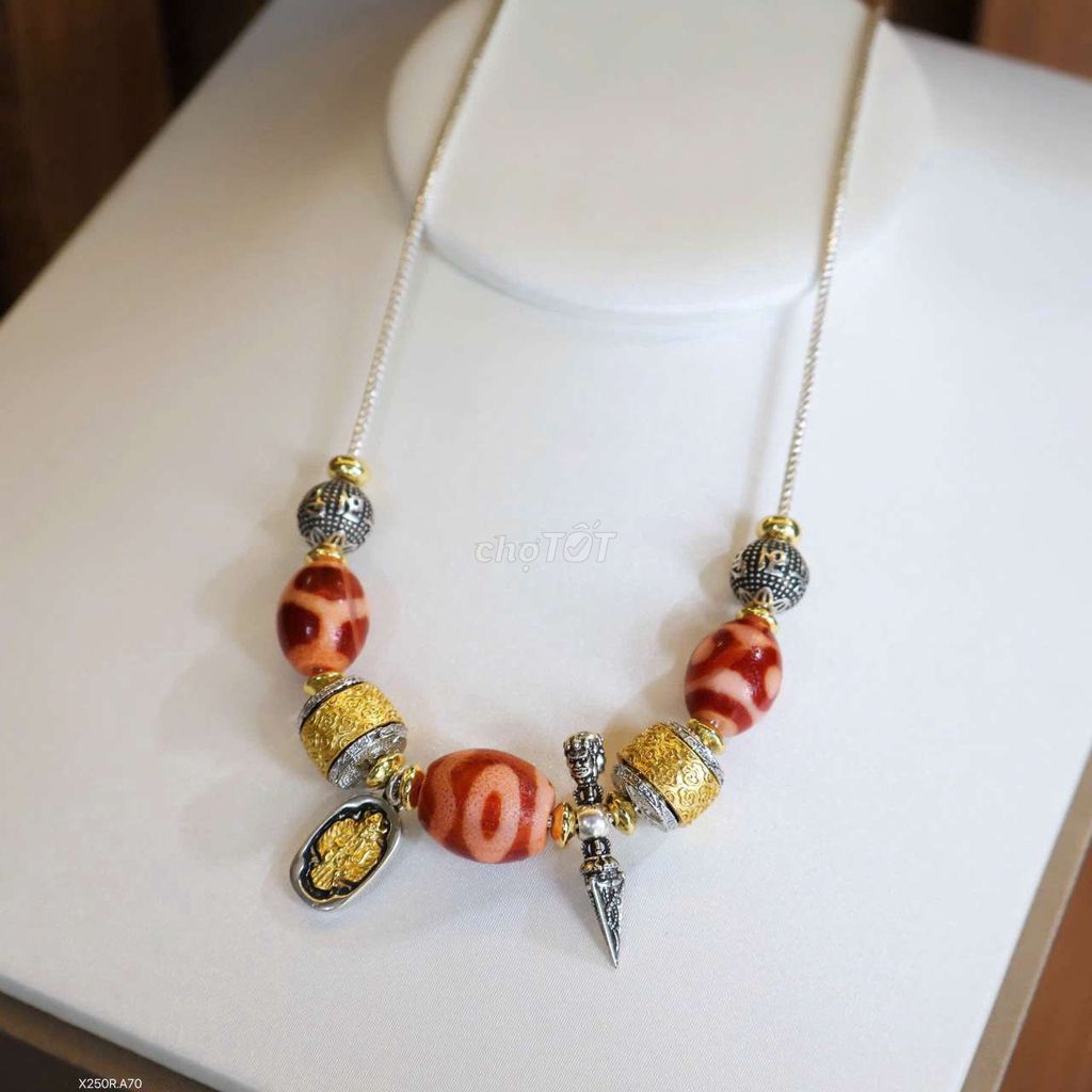 Dây chuyền Nữ Dzi, Kim loại. Mua bán Phụ kiện thời trang khác tại Quận Lê Chân Hải Phòng được đăng bởi Nguyễn Hiếu hình 1