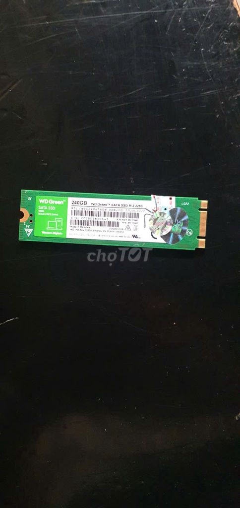 bán 2 ổ cứng ssd WD Green 256GB,480g. Mua bán Linh kiện (RAM, Card...) tại Quận 8 Tp Hồ Chí Minh được đăng bởi phạm thanh tùng hình 1