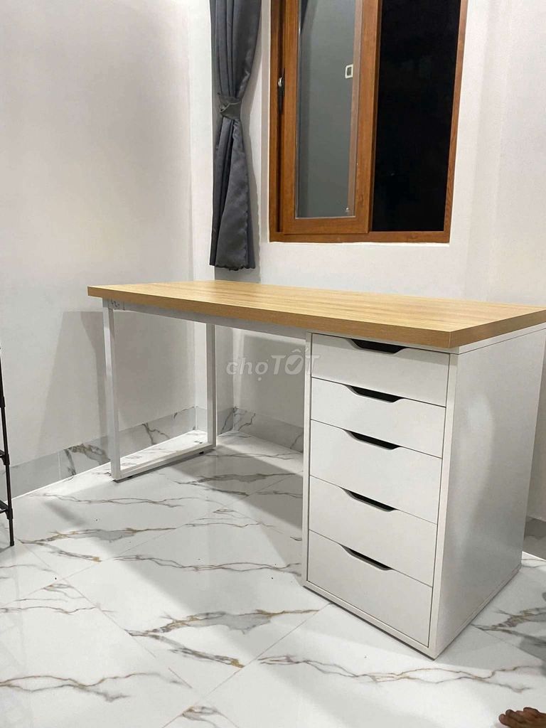 bàn ikea # bàn làm việc hộc kéo# bàn tủ ikea . Mua bán Tủ, kệ gia đình tại Quận Gò Vấp Tp Hồ Chí Minh được đăng bởi NT Hoàng Kim hình 1