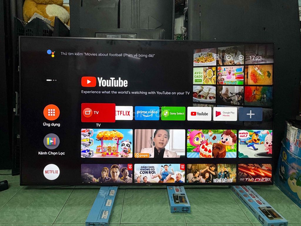 Android Tivi Sony 65inch 4K giọng nói, mẫu 2018. Mua bán Tivi, Âm thanh tại Quận Gò Vấp Tp Hồ Chí Minh được đăng bởi Tivi Store hình 1
