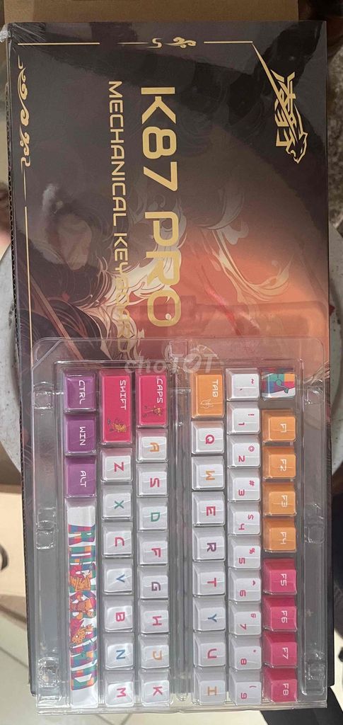 Bàn phím cơ K87Pro Wukong Mới. Mua bán Phụ kiện (Màn hình, Chuột...) tại Huyện Quốc Oai Hà Nội được đăng bởi Nguyễn Đình Phúc hình 1