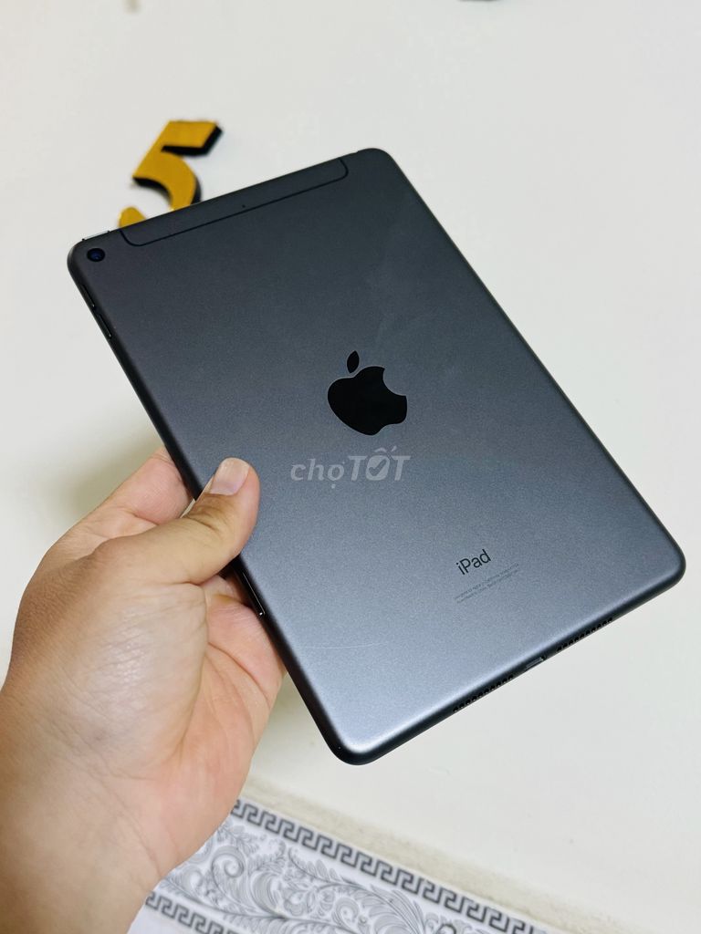 ipad Mini 5 -64gb-4G -WIFI Grey,keng 99%.zin all.