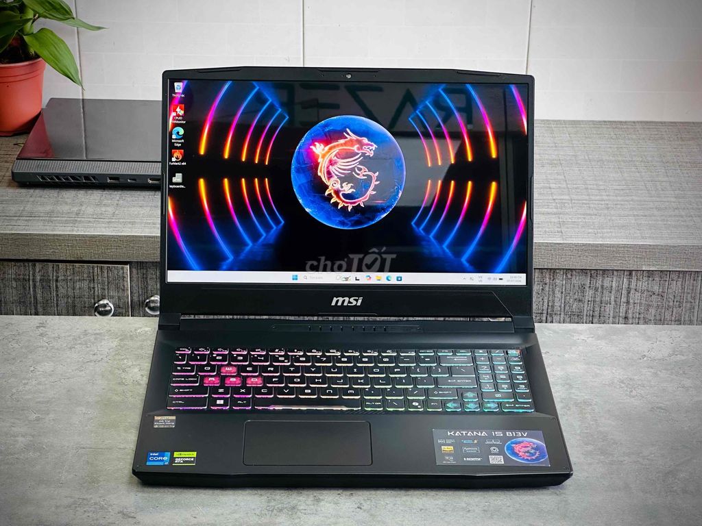 MSI Katana 15 B13V i7-13620H 16GB/512GB RTX 4050. Mua bán Laptop tại Huyện Bình Chánh Tp Hồ Chí Minh được đăng bởi TUẤN ANH STORE hình 1