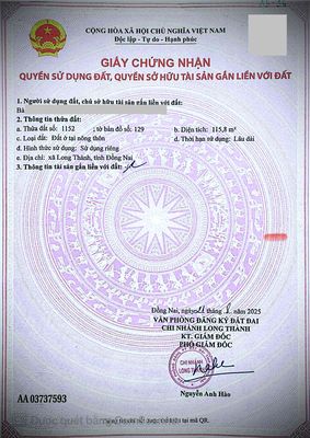 Bán nền dự an Century