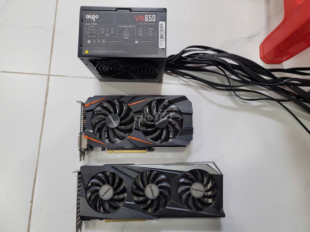 Nguồn 650W zin 450k Giga 1060 1tr4 3050 8GB 3tr4