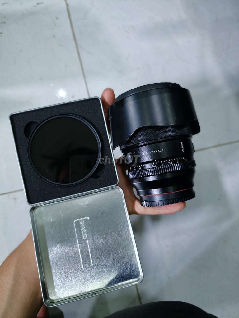 Viltrox 75 1.2 ngàm E. bán or gl qua ngàm Fuji X. Mua bán Máy ảnh, Máy quay tại Thành phố Dĩ An Bình Dương được đăng bởi Minh hình 1