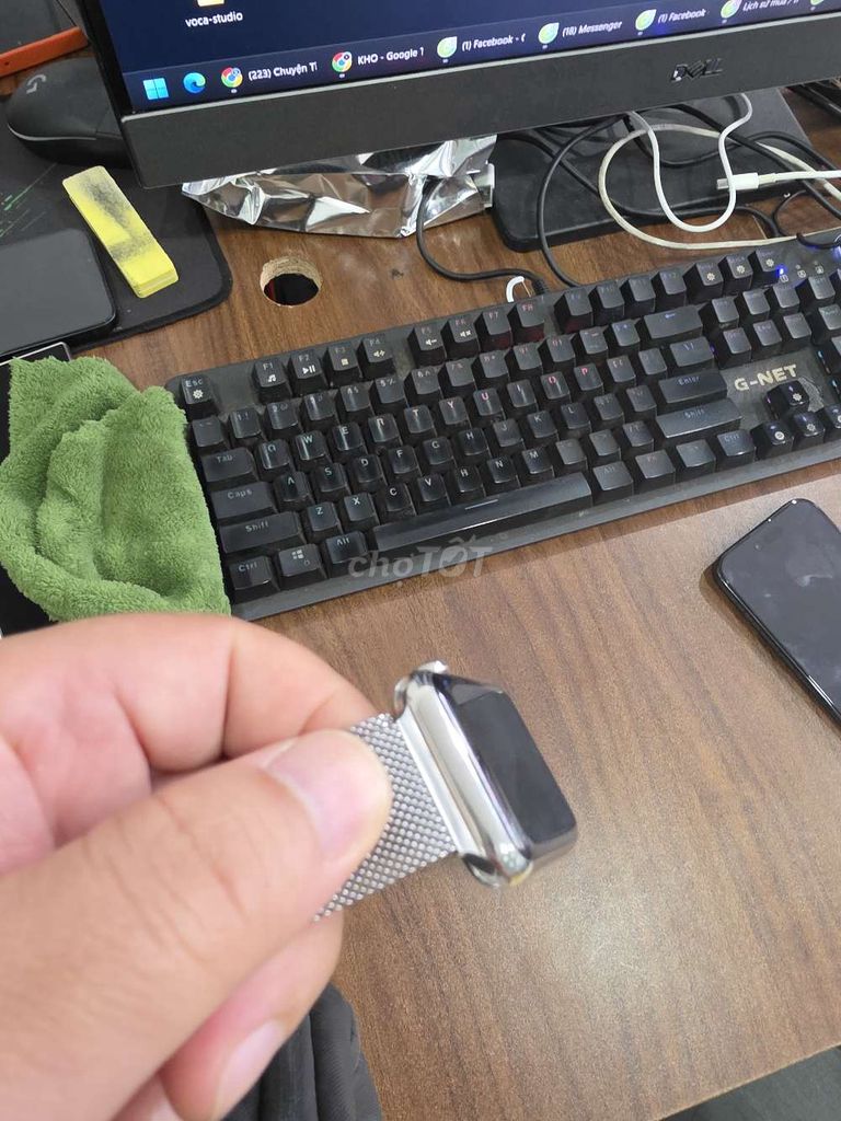 Apple Watch Series 1 Thép Bạc. Mua bán Thiết bị đeo thông minh tại Quận Thanh Xuân Hà Nội được đăng bởi Hoang Ha hình 1