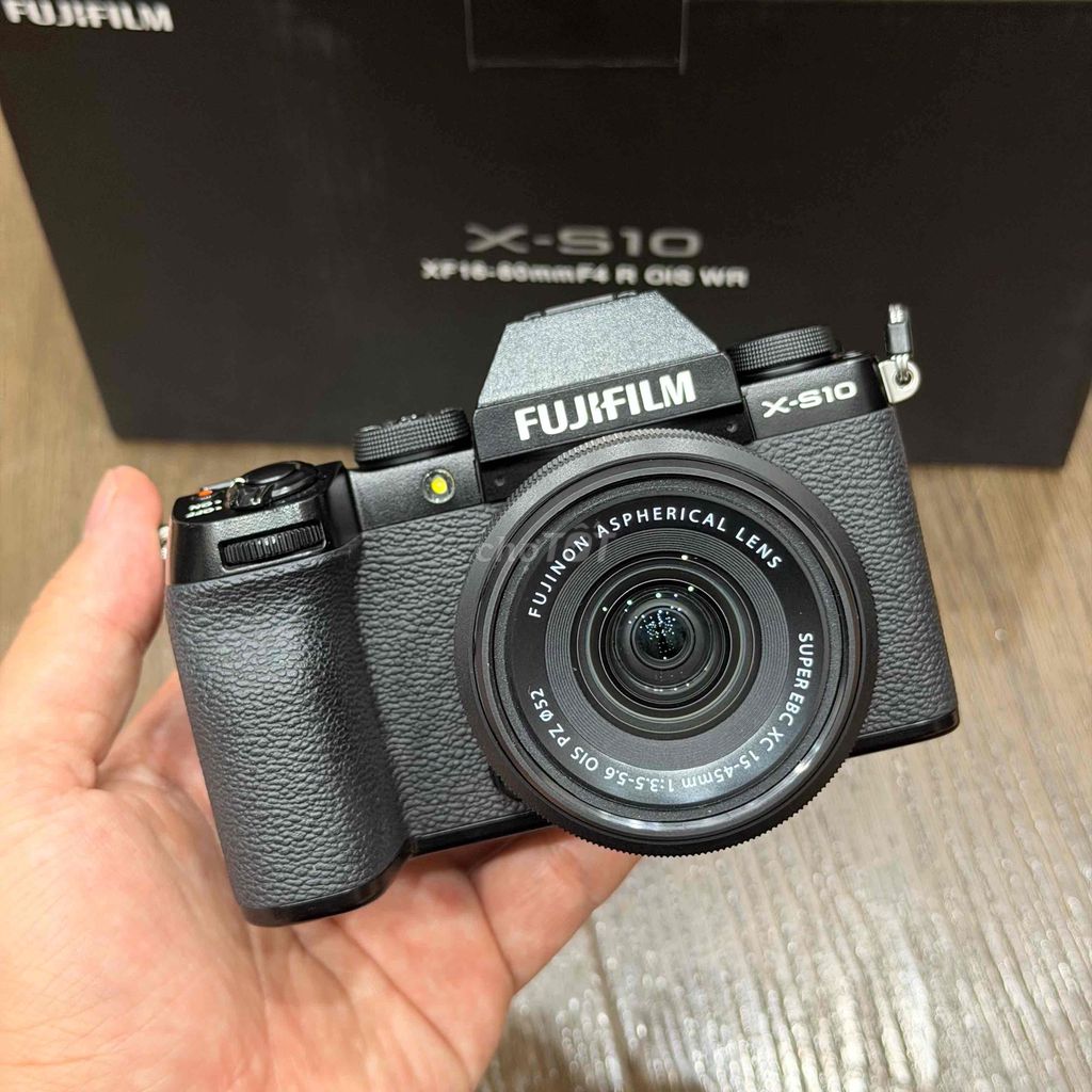 Máy ảnh Fujifilm X-S10 XC 15-45 Đen Như mới. Mua bán Máy ảnh, Máy quay tại Quận Hai Bà Trưng Hà Nội được đăng bởi Quang Huy hình 1