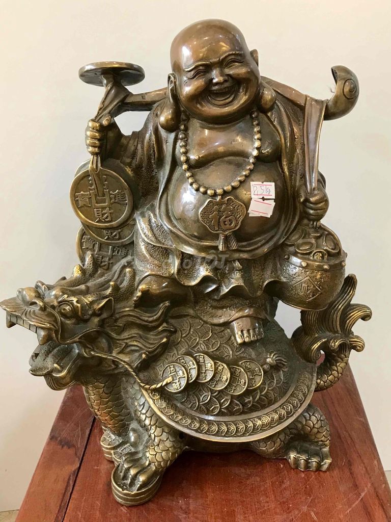 Tượng Phật Di Lặc đồng vàng cao 36 cm. Mua bán Đồ sưu tầm, đồ cổ tại Huyện Hóc Môn Tp Hồ Chí Minh được đăng bởi Đăng  hình 6