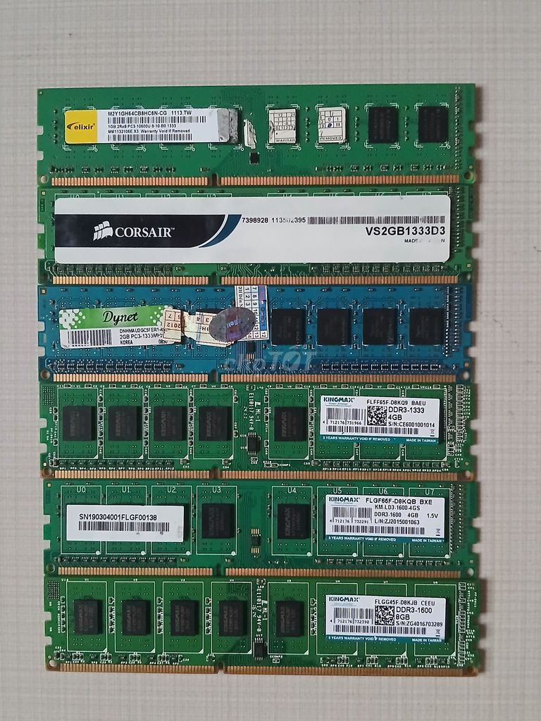 Thanh lý ram DDR3 desktop cũ <4GB bus <1600. Mua bán Linh kiện (RAM, Card...) tại Huyện Tân Biên Tây Ninh được đăng bởi Hải Nam Nguyễn Trần hình 1