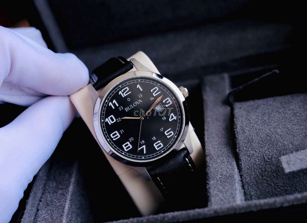 Đồng hồ Bulova 96B276 Nam Đen 41mm. Mua bán Đồng hồ tại Thành phố Cà Mau Cà Mau được đăng bởi Lorencia Xách Tay hình 1