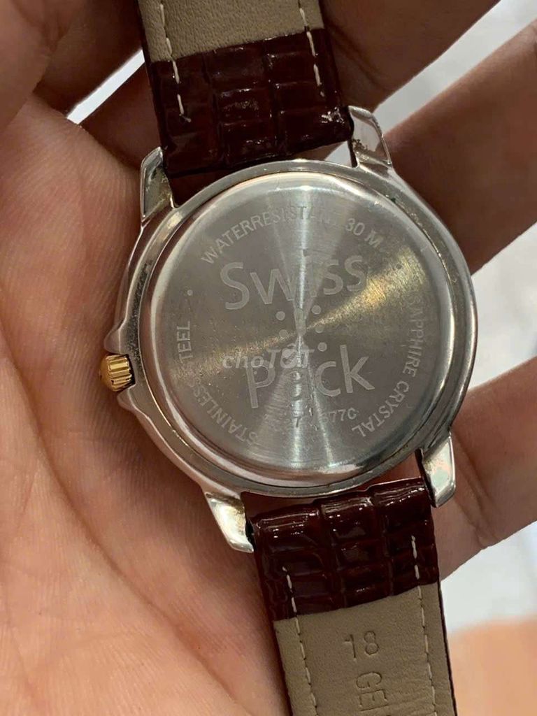 Đồng hồ thụy Sỹ 36mm mỏng đẹp