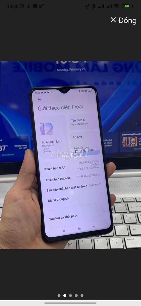 Xiaomi Redmi Note 8 Pro 128GB Đen. Mua bán Điện thoại tại Quận 10 Tp Hồ Chí Minh được đăng bởi Ngọc thanh hình 1